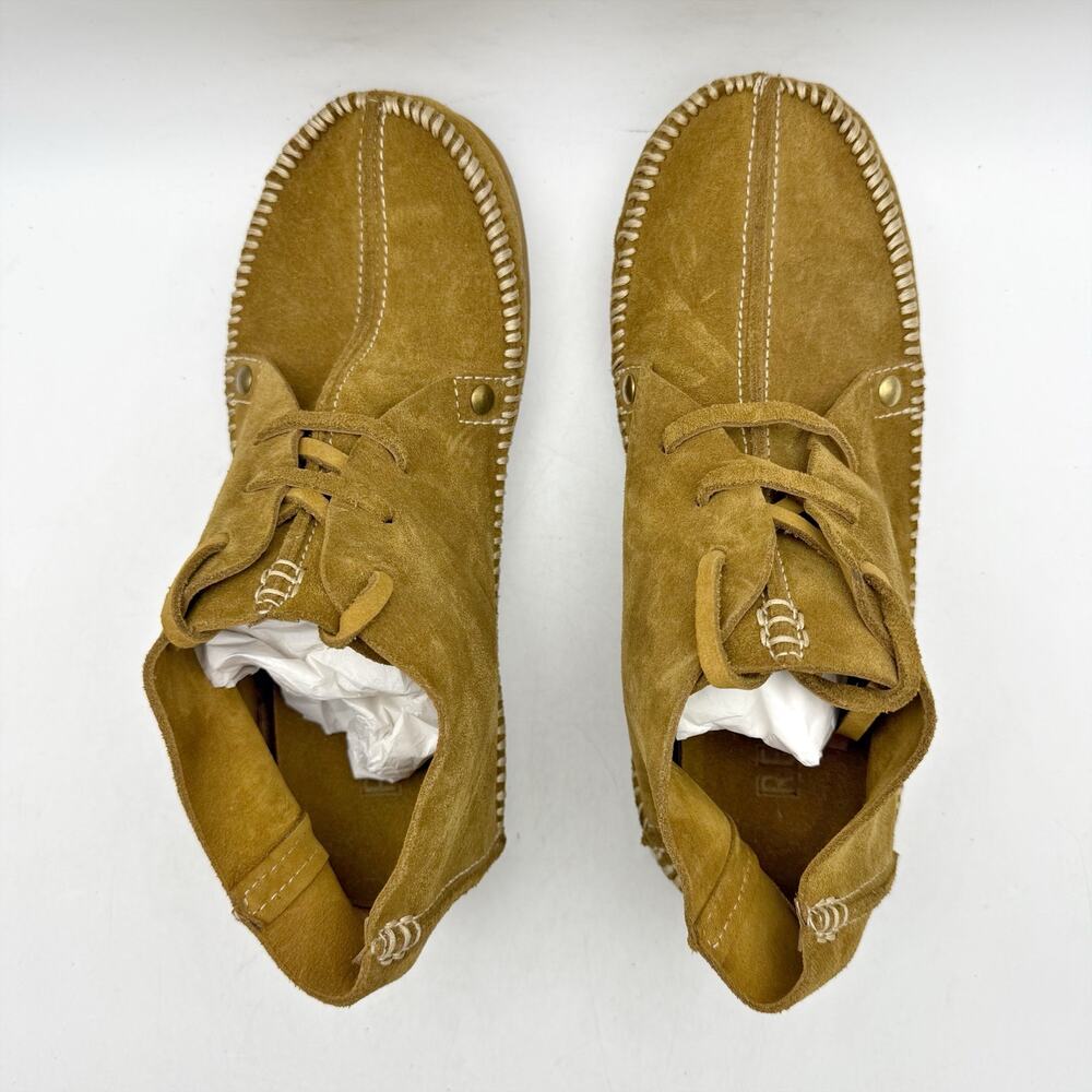 RE/DONE Womens Metal Oxford Shoes EU 37 US 7 Brown Suede NWOB - Picture 8 of 10
